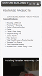 Mobile Screenshot of durhambuildingmaterials.com