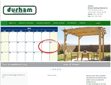 Tablet Screenshot of durhambuildingmaterials.com
